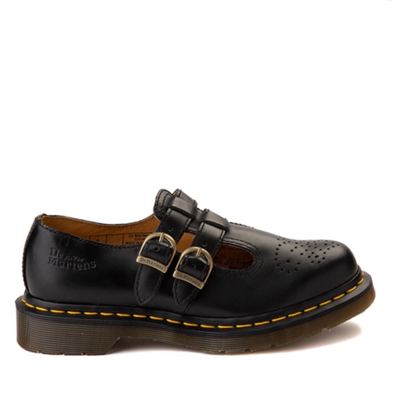 Dr. Martens Black Leather Size 8 - Picture 2 of 3